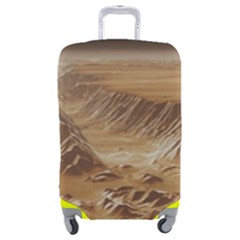 Mars Crater Planet Canyon Cliff Nasa Astronomy Luggage Cover (medium)