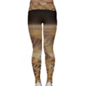 Mars Crater Planet Canyon Cliff Nasa Astronomy Lightweight Velour Classic Yoga Leggings View2