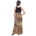 Mars Crater Planet Canyon Cliff Nasa Astronomy Sleeveless Velour Maxi Dress View2