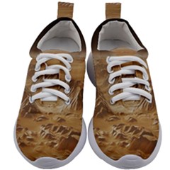 Mars Crater Planet Canyon Cliff Nasa Astronomy Kids Athletic Shoes by danenraven