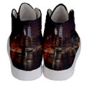 New York City Panorama Urban Hudson River Water Women s Hi-Top Skate Sneakers View4