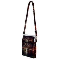 New York City Panorama Urban Hudson River Water Multi Function Travel Bag by danenraven