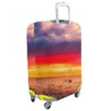 Denmark Sunset Dusk Sky Clouds Sea Ocean Water Luggage Cover (Medium) View2