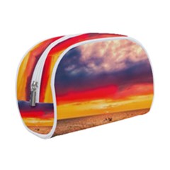 Denmark Sunset Dusk Sky Clouds Sea Ocean Water Make Up Case (small) by danenraven