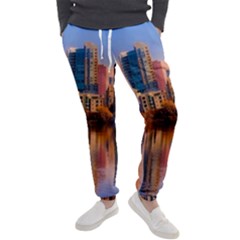 Vancouver Canada Sea Ocean Reflections Skyline Men s Jogger Sweatpants by danenraven