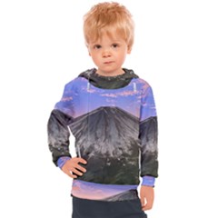 Mount Mountain Fuji Japan Volcano Mountains Kids  Hooded Pullover