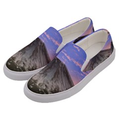 Mount Mountain Fuji Japan Volcano Mountains Men s Canvas Slip Ons by danenraven