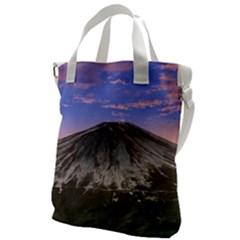 Mount Mountain Fuji Japan Volcano Mountains Canvas Messenger Bag