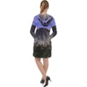 Mount Mountain Fuji Japan Volcano Mountains Long Sleeve Hoodie Dress View2