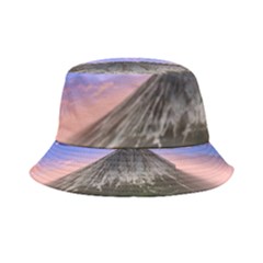 Mount Mountain Fuji Japan Volcano Mountains Inside Out Bucket Hat by danenraven