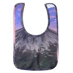 Mount Mountain Fuji Japan Volcano Mountains Baby Bib by danenraven