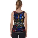 Window Stained Glass Chartres Cathedral Velvet Tank Top View2