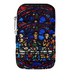 Window Stained Glass Chartres Cathedral Waist Pouch (large) by danenraven