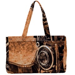 Camera Film Vintage Film Camera Old Old Camera Canvas Work Bag by danenraven