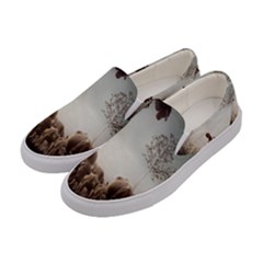 Man Cattle Animals Cows Bulls Calves Mammals Women s Canvas Slip Ons by danenraven