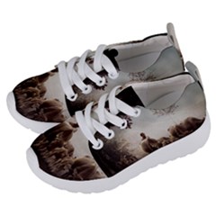 Man Cattle Animals Cows Bulls Calves Mammals Kids  Lightweight Sports Shoes by danenraven