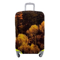 Autumn Fall Foliage Forest Trees Woods Nature Luggage Cover (small) by danenraven