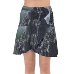 Terrain Mountain Rock Landscape Mountains Nature Wrap Front Skirt