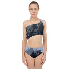 Terrain Mountain Rock Landscape Mountains Nature Spliced Up Two Piece Swimsuit by danenraven