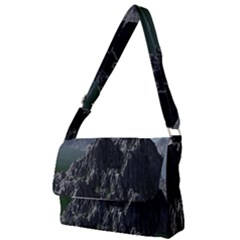 Terrain Mountain Rock Landscape Mountains Nature Full Print Messenger Bag (s) by danenraven