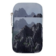 Terrain Mountain Rock Landscape Mountains Nature Waist Pouch (large) by danenraven