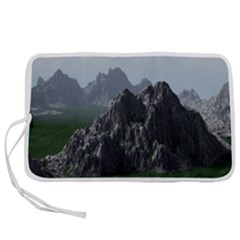 Terrain Mountain Rock Landscape Mountains Nature Pen Storage Case (l) by danenraven