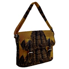 Temple Prambanan Java Indonesia Buckle Messenger Bag by danenraven