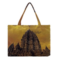 Temple Prambanan Java Indonesia Medium Tote Bag by danenraven