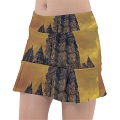 Temple Prambanan Java Indonesia Classic Tennis Skirt by danenraven