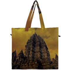 Temple Prambanan Java Indonesia Canvas Travel Bag by danenraven