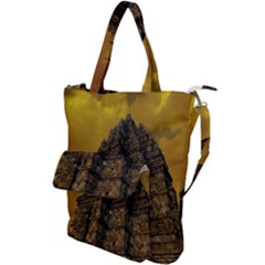 Temple Prambanan Java Indonesia Shoulder Tote Bag by danenraven