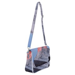 Matterhorn Mountain High Mountains Landscape Shoulder Bag With Back Zipper by danenraven