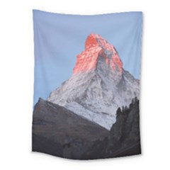 Matterhorn Mountain High Mountains Landscape Medium Tapestry by danenraven