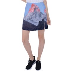 Matterhorn Mountain High Mountains Landscape Tennis Skirt by danenraven