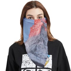 Matterhorn Mountain High Mountains Landscape Face Covering Bandana (triangle) by danenraven