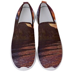 Sunset Island Tropical Sea Ocean Water Travel Men s Slip On Sneakers by danenraven