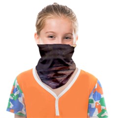 Sunset Island Tropical Sea Ocean Water Travel Face Covering Bandana (kids) by danenraven