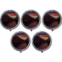 Sunset Island Tropical Sea Ocean Water Travel Mini Round Pill Box (Pack of 5) View1