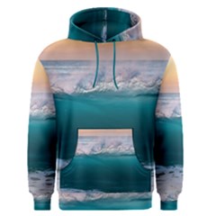 Beach Sea Waves Water Ocean Landscape Nature Men s Core Hoodie by danenraven