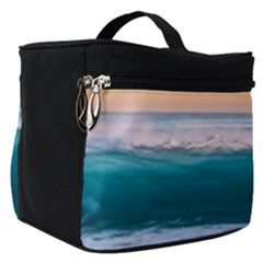 Beach Sea Waves Water Ocean Landscape Nature Make Up Travel Bag (small) by danenraven