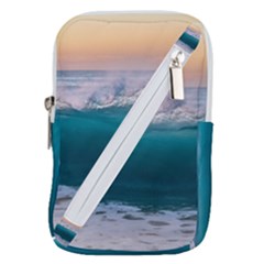 Beach Sea Waves Water Ocean Landscape Nature Belt Pouch Bag (large) by danenraven