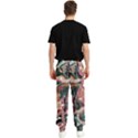 Indonesia Bali Batik Fabric Impression Patterns Men s Elastic Waist Pants View2