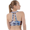 Dolomites Mountains Alps Alpine Trees Conifers Sweetheart Sports Bra View2