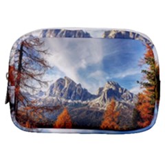 Dolomites Mountains Alps Alpine Trees Conifers Make Up Pouch (small) by danenraven