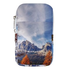 Dolomites Mountains Alps Alpine Trees Conifers Waist Pouch (small) by danenraven