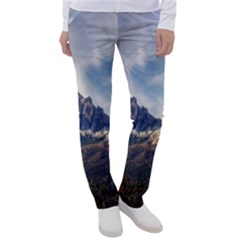 Dolomites Mountains Alps Alpine Trees Conifers Women s Casual Pants by danenraven