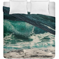 Sea Ocean Waves Seascape Beach Duvet Cover Double Side (king Size) by danenraven