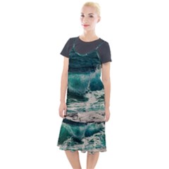 Sea Ocean Waves Seascape Beach Camis Fishtail Dress by danenraven