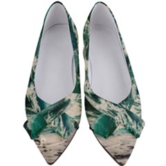 Sea Ocean Waves Seascape Beach Women s Bow Heels by danenraven