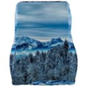 Winter Forest Mountain Snow Nature Alpine Trees Car Seat Velour Cushion  View2